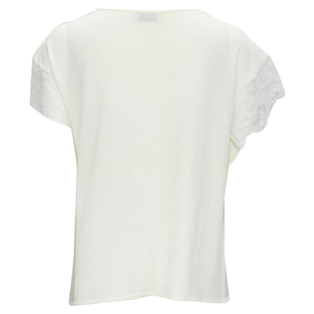 Lanvin Wool Blend Lace Trim Pullover Top - Picture 5 of 6
